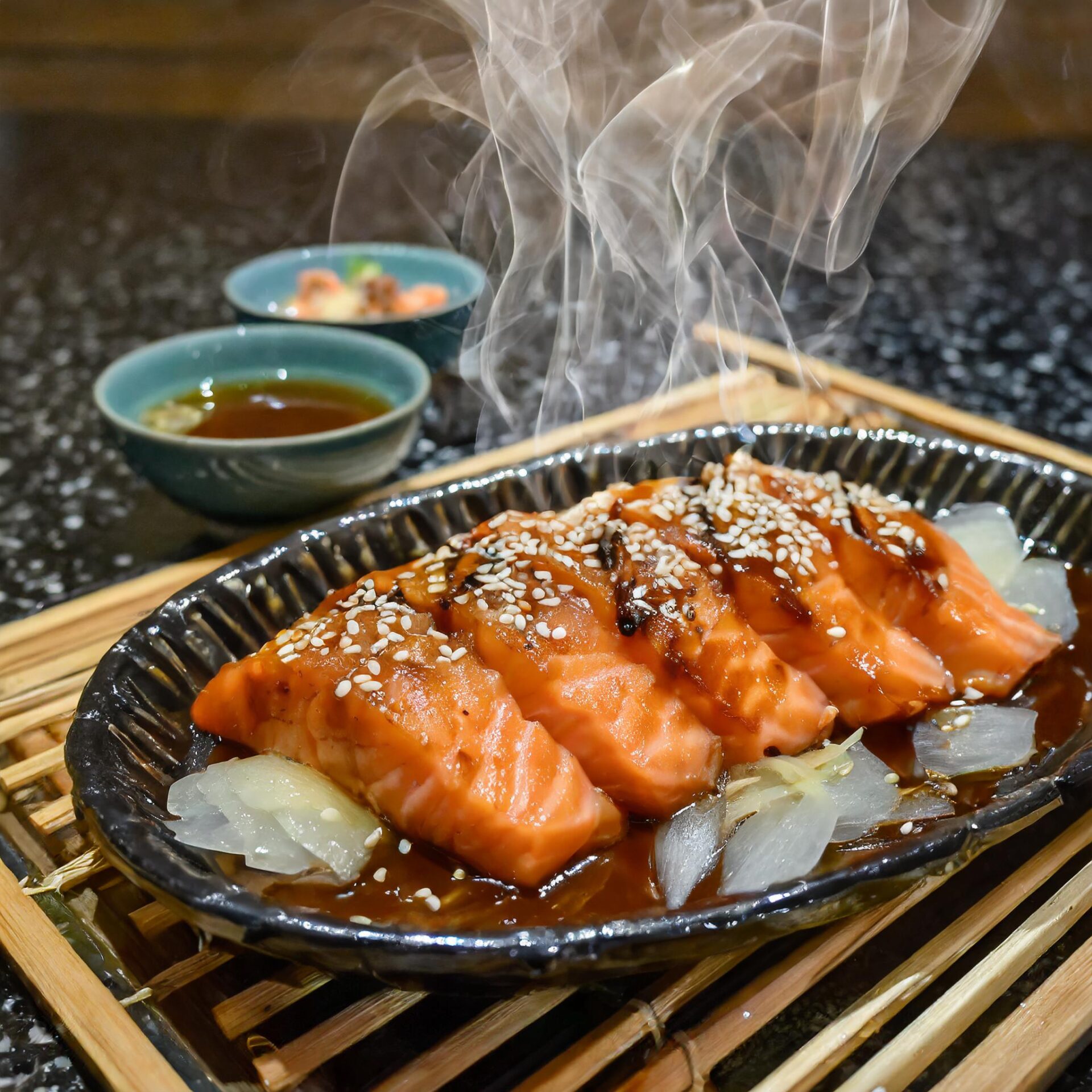 焼肉風サーモン